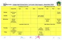 Active Schools Activities