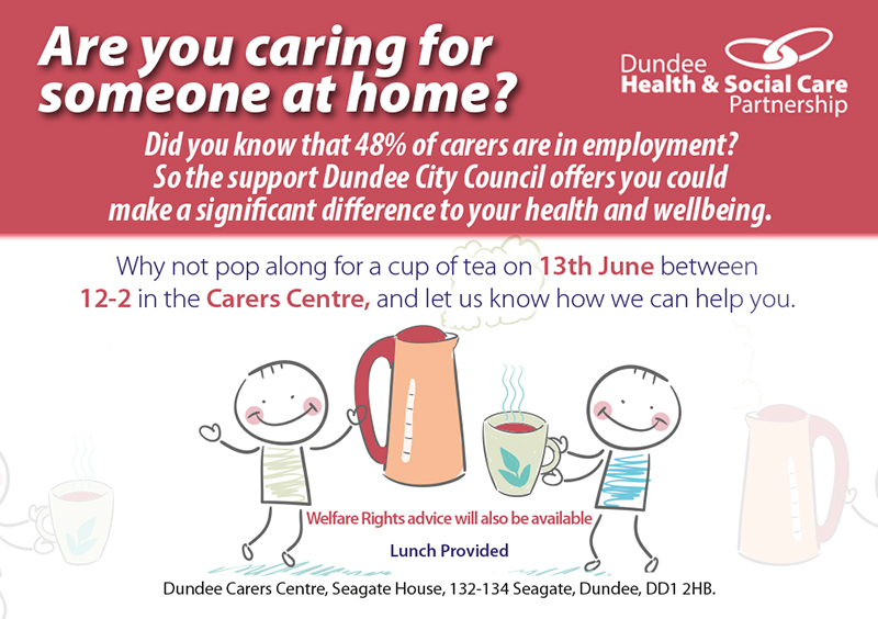 Are you caring for someone at home?