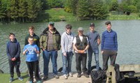 Craigie High Fly Fishing Club visit Kingennie