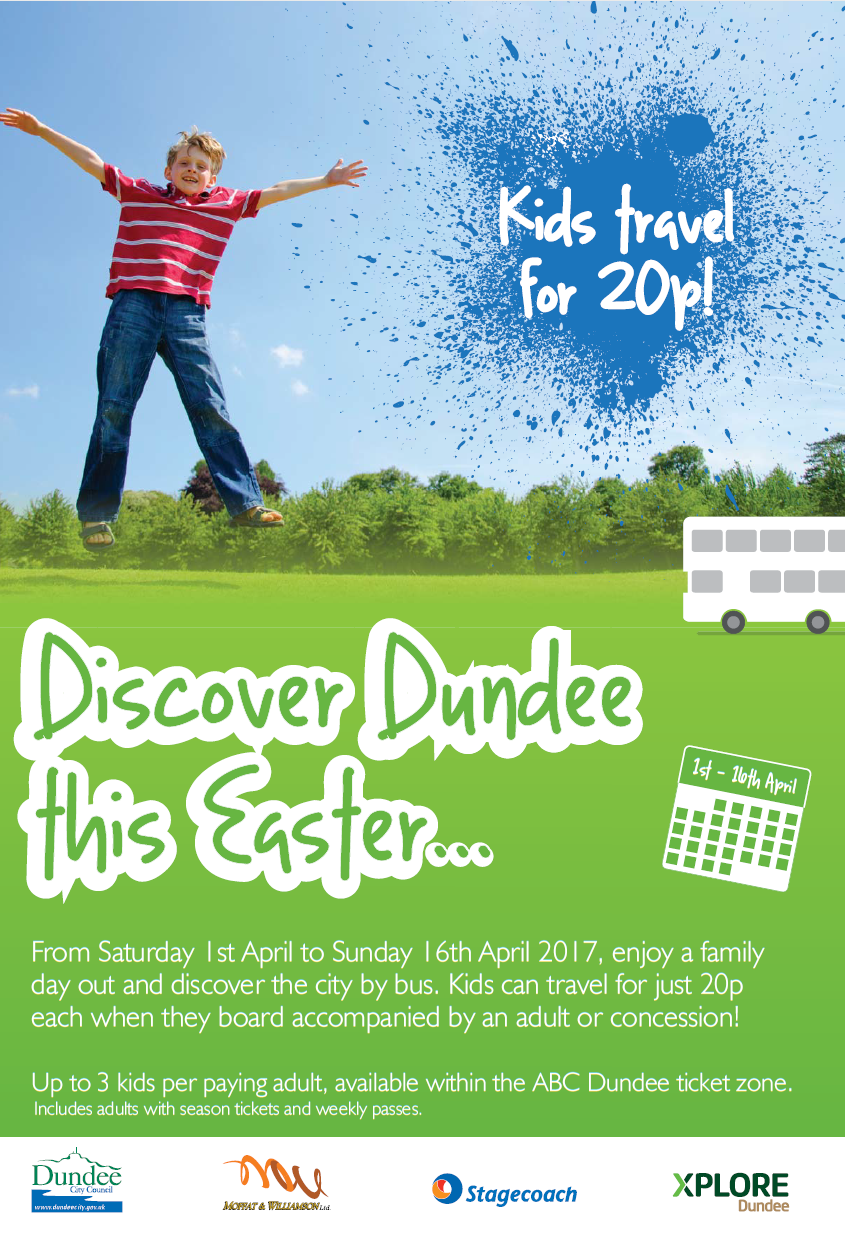 Kids travel for 20p this Easter