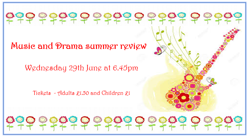 Music & Drama Summer Review - Tickets now on sale