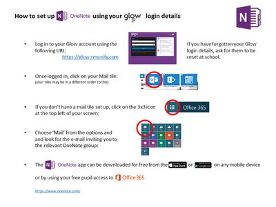 OneNote setup